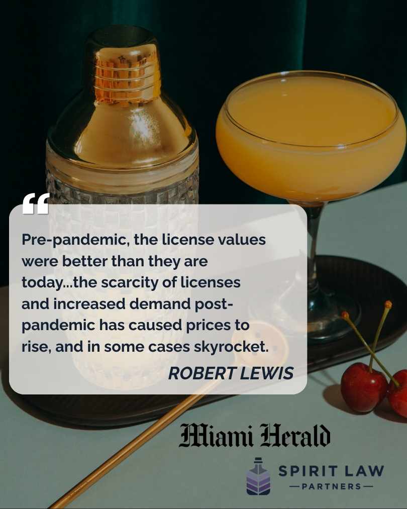 Miami Herald Includes Expert Commentary from Alcohol Law Expert, Robert Lewis